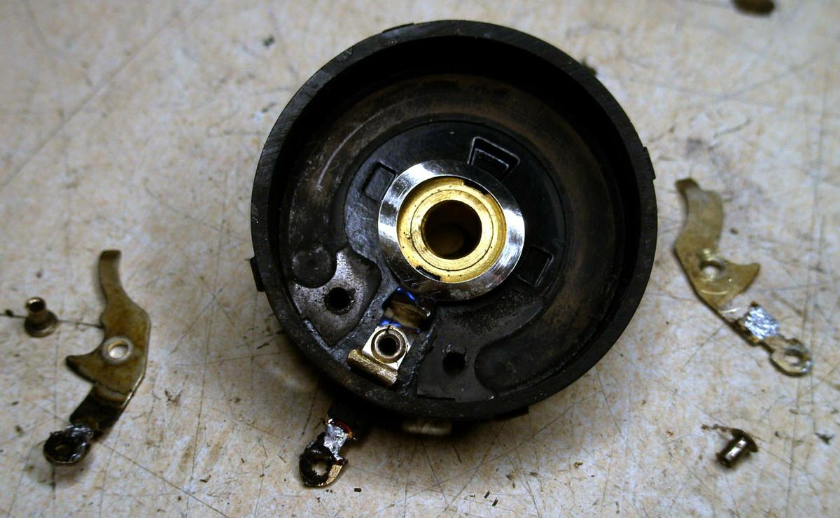 Reparación Potenciómetro radio antigua - Autoradio Philco mod 7 - 14