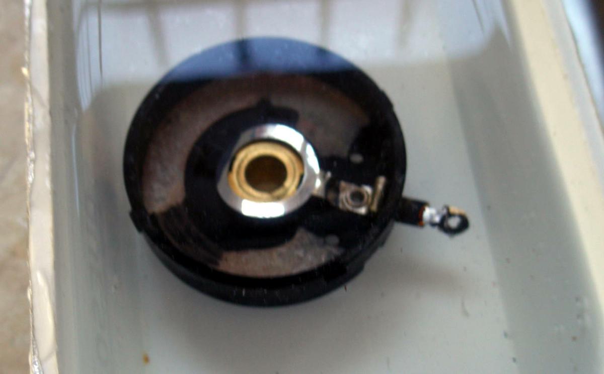 Reparación Potenciómetro radio antigua - Autoradio Philco mod 7 - 16