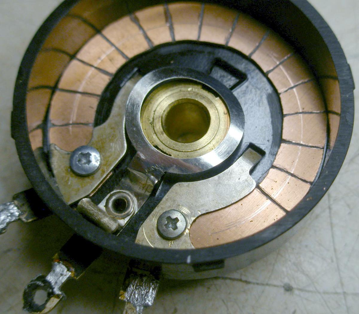 Reparación Potenciómetro radio antigua - Autoradio Philco mod 7 - 19