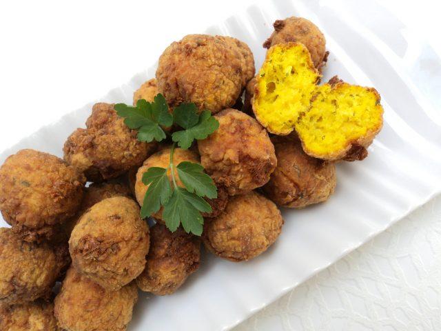 albóndigas de pollo y jamón