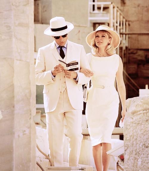 El traje blanco masculino 