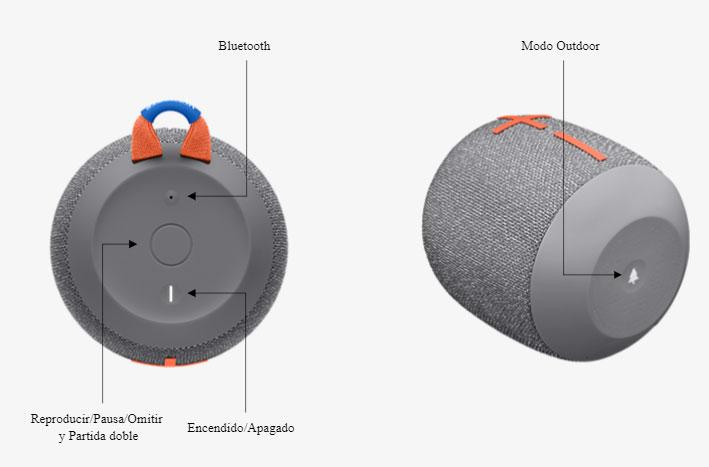 Ultimate Ears Wonderboom 2 - Botones
