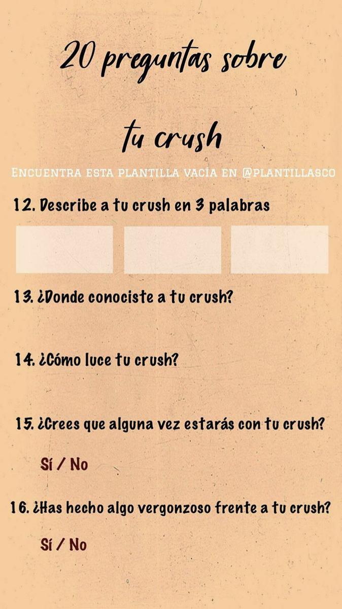 plantilla de 20 cosas sobre tu crush 3