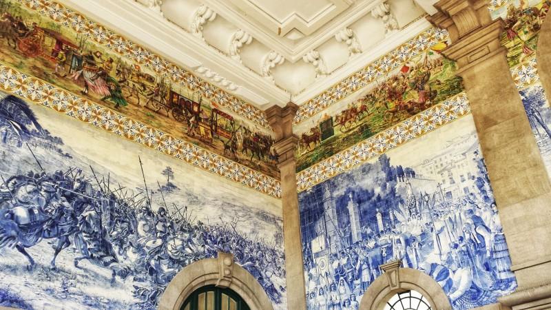 Qué ver en Oporto, Estación de Porto Sao Bento