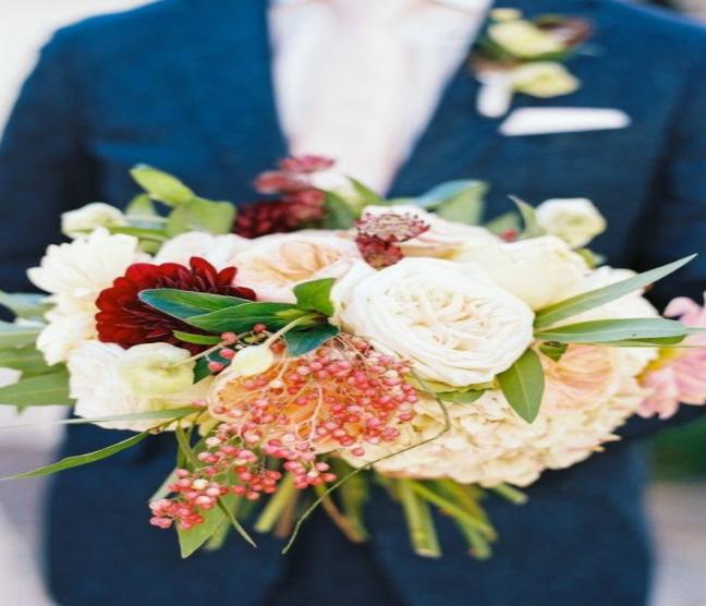 ramos de bodas con frutas