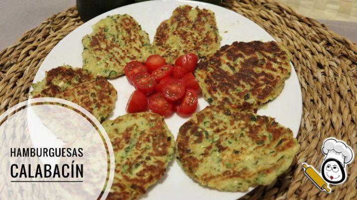 Hamburguesa de calabacín con Mambo Cecotec
