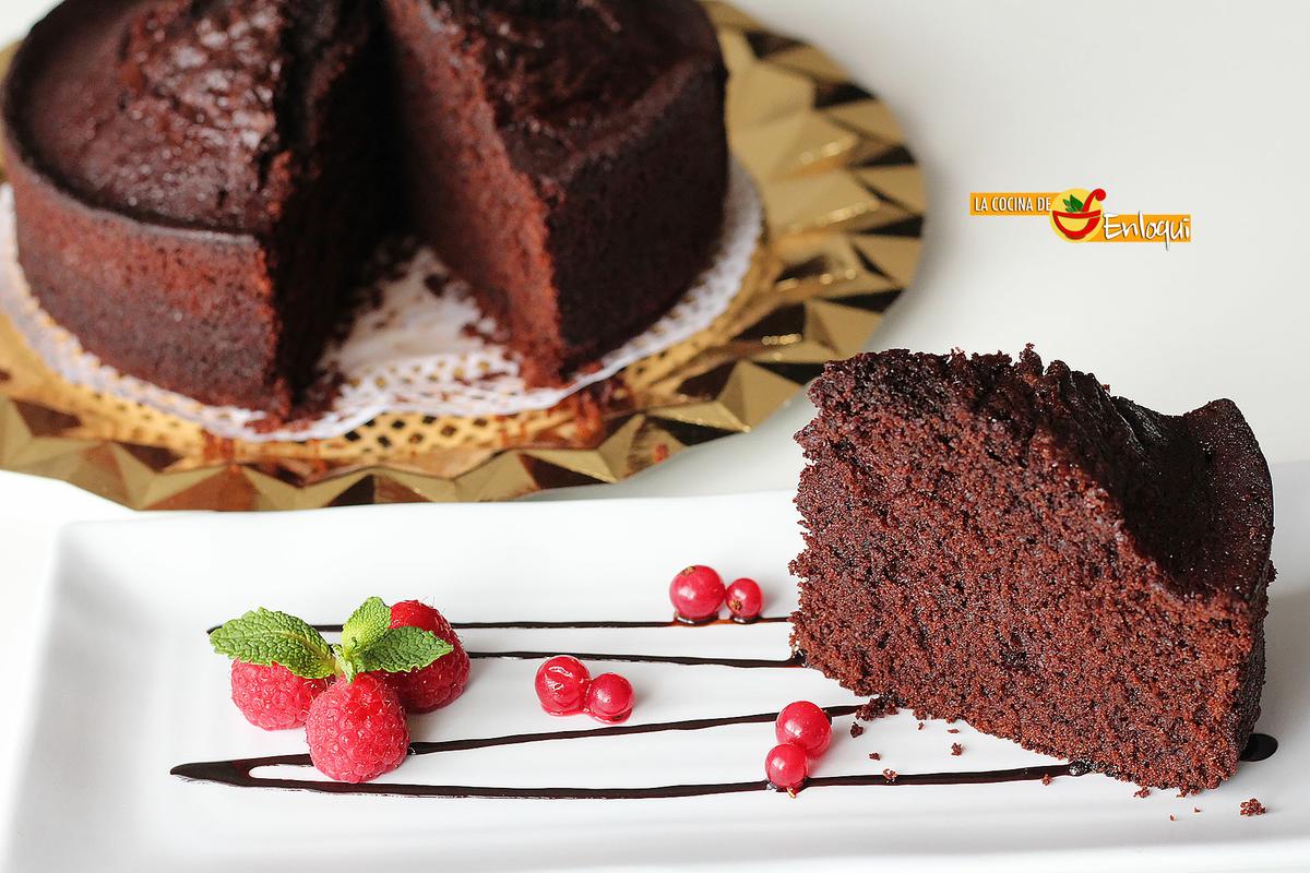 Bizcocho básico de chocolate