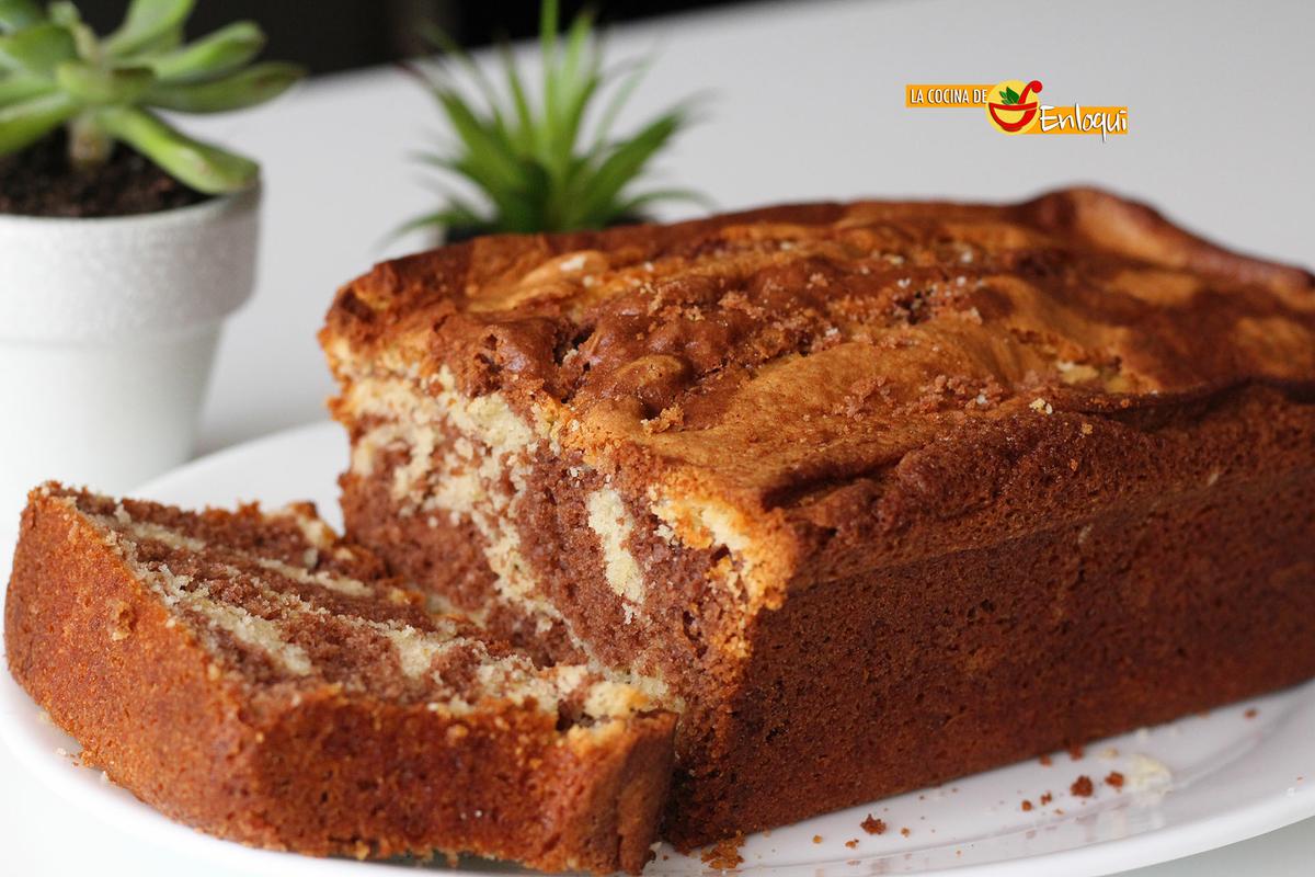 Bizcocho marmolado