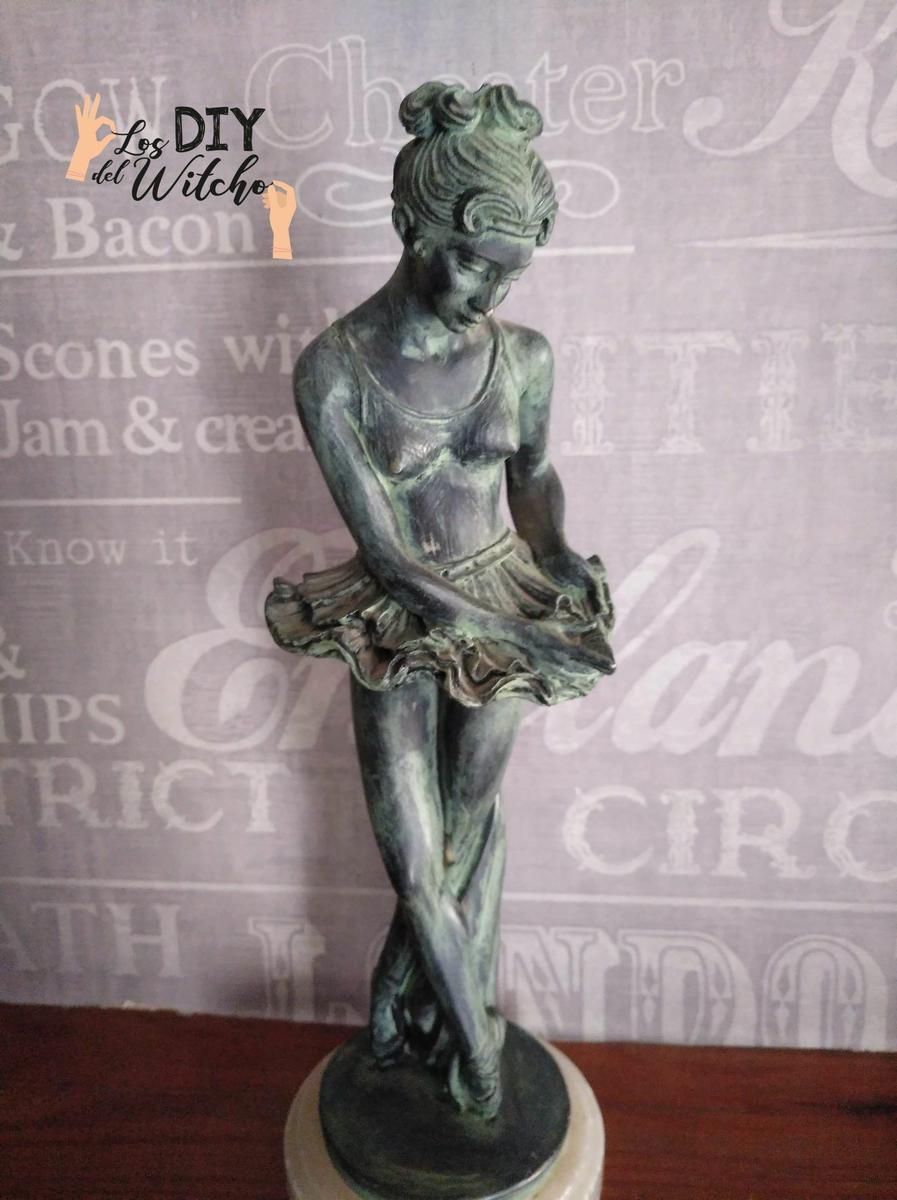 como imitar el bronce