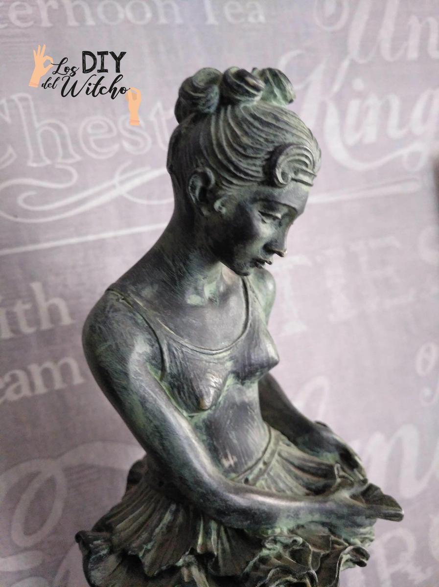 como imitar el bronce