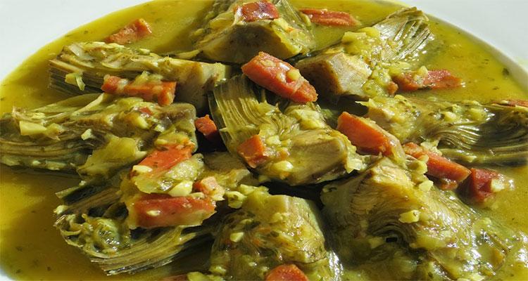 preparar alcachofas thermomix