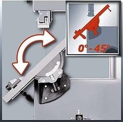 Plati inclinable sierra de cinta tc-sb 305 u