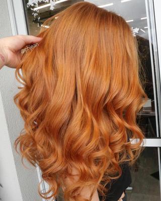cabello rojo