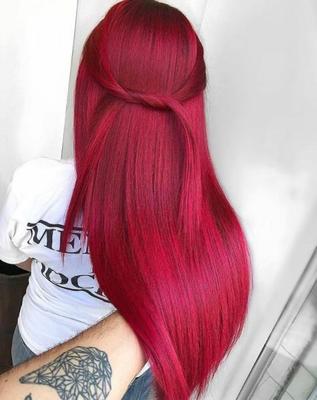 cabello rojo