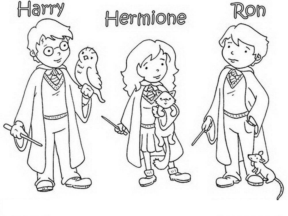 Dibujos de Harry Potter para colorear