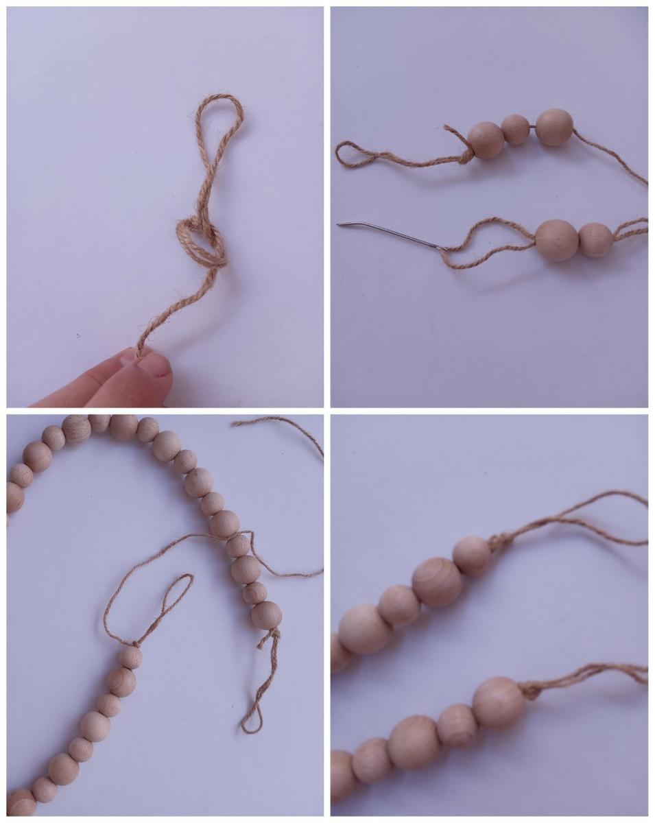 pasos para realizar guirnalda