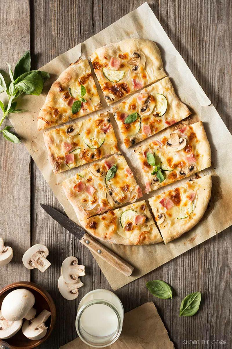 Como hacer masa de pizza sin amasar