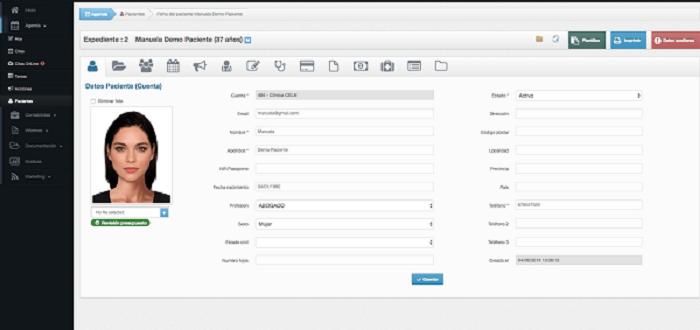 Software de gestión de clinicas