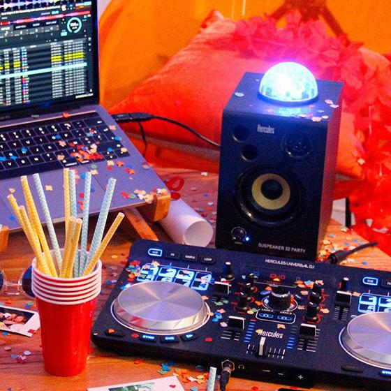 Hercules DJSpeaker 32 Party - Conectividad