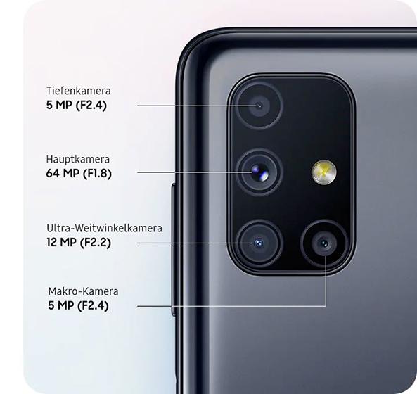 Samsung Galaxy M51 - Cámara