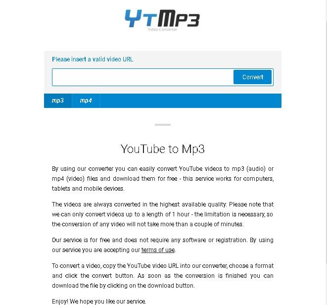 Descargar solo el audio de un vídeo