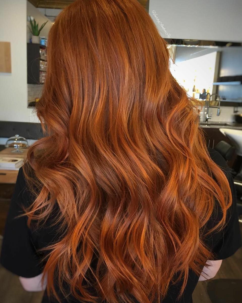 cabello rojo