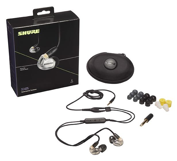 Shure SE425 - Accesorios incluidos