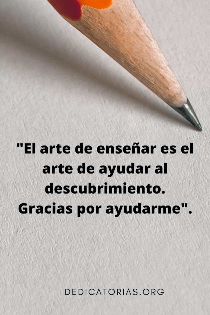 dedicatoria para maestro en tesis