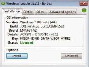 Activador de windows 7