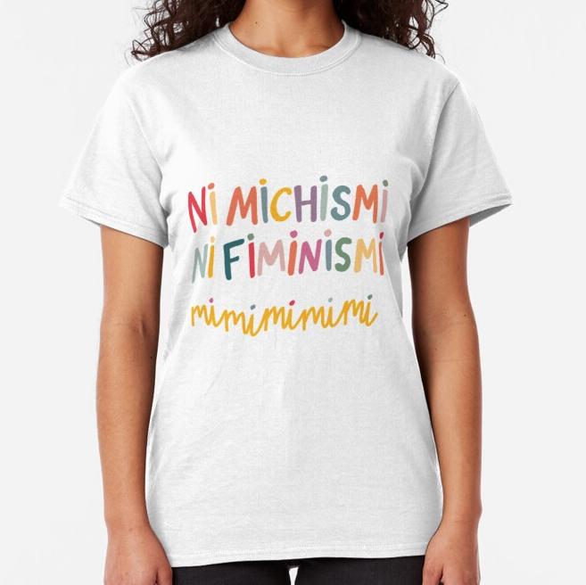camisetas con mensajes feministas