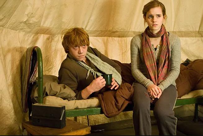 Ron y hermione