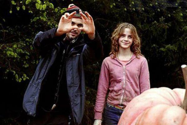 hermione detras de camaras