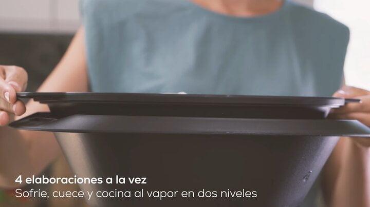 Cocina a 4 niveles gracias a la vaporera y el cestillo con Mambo de Cecotec