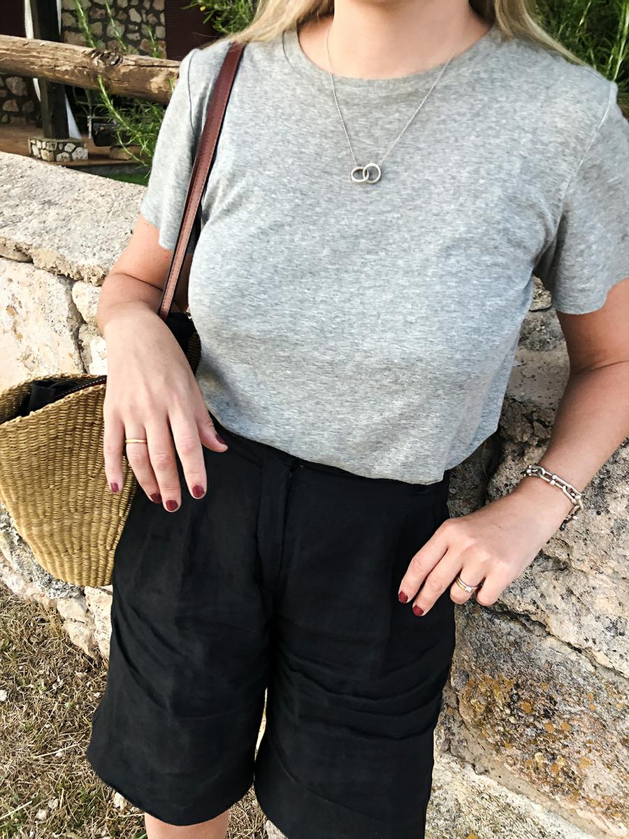 Trini | Max Mara bermuda shorts The Row tshirt