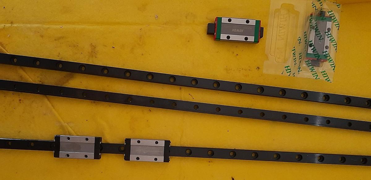 nuevos railes y rodamientos sigma bcn3d