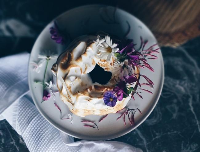 TARTA DE CHOCOLATE Y MERENGUE