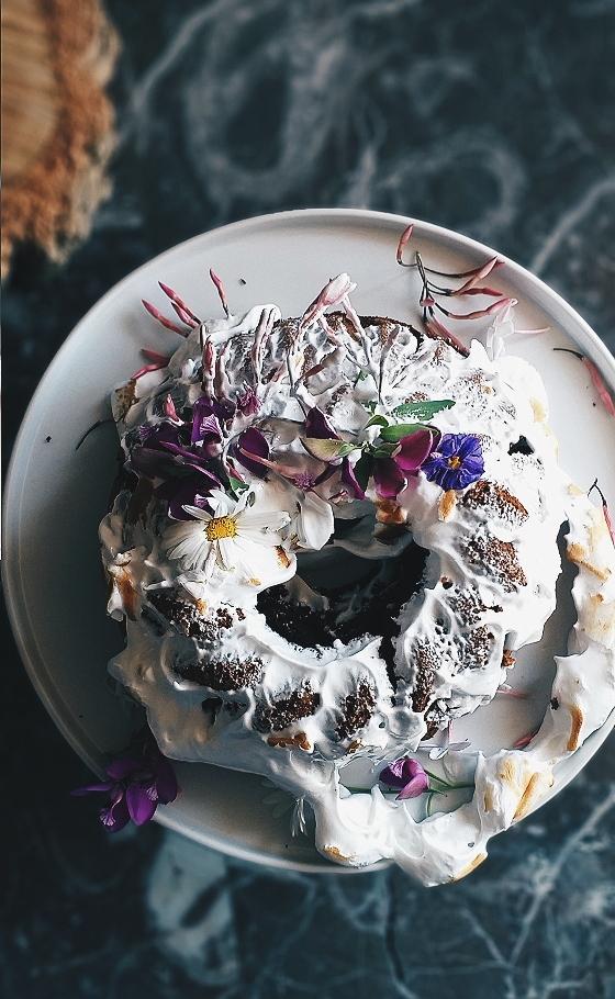 TARTA DE CHOCOLATE Y MERENGUE