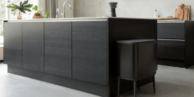 Papeleras de baño y cubos de basura Brabantia para profesionales con mucho  estilo - Muñoz Bosch