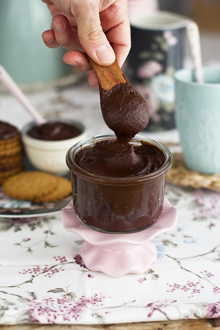 Nutella saludable con 3 ingredientes con el auténtico sabor