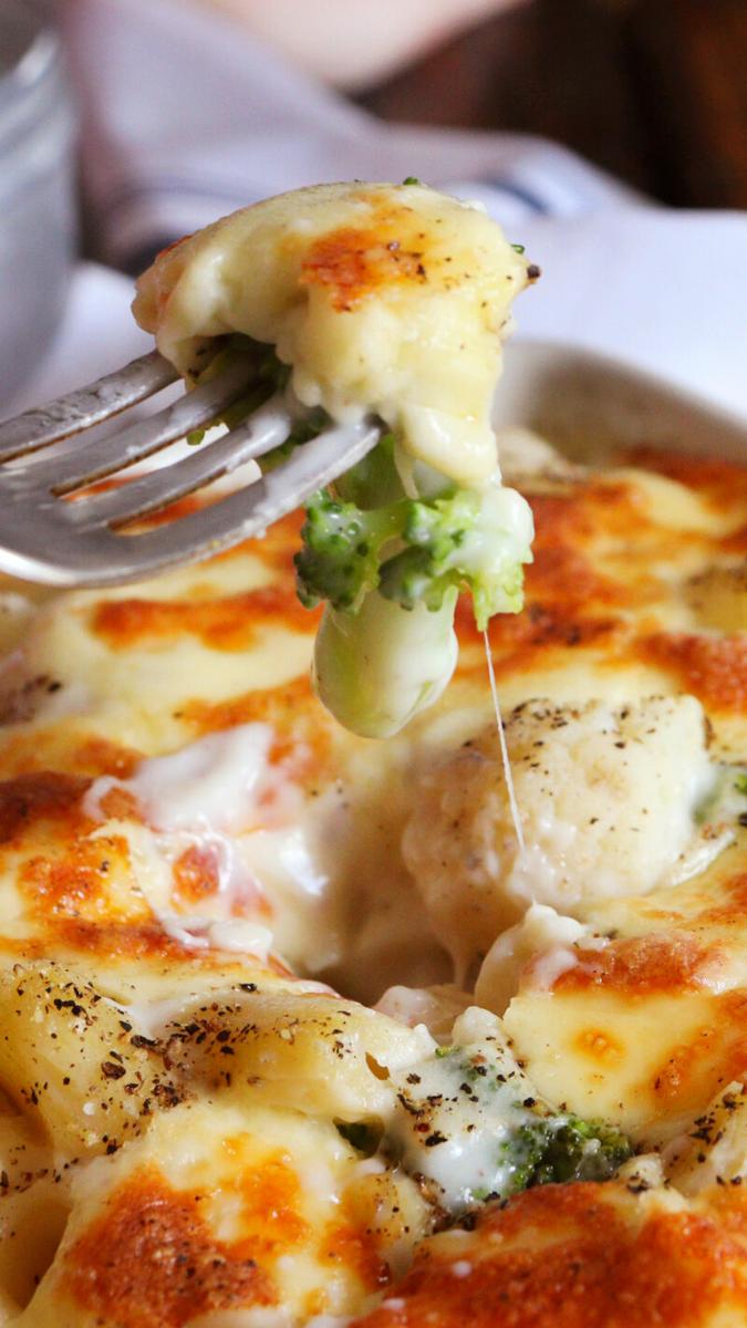 pasta al forno salsa blanca bechamel gratinados