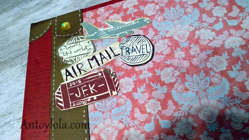 como hacer una maleta vintage con una caja de zapatos.5