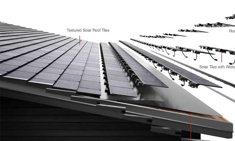 Colocación tejas solares