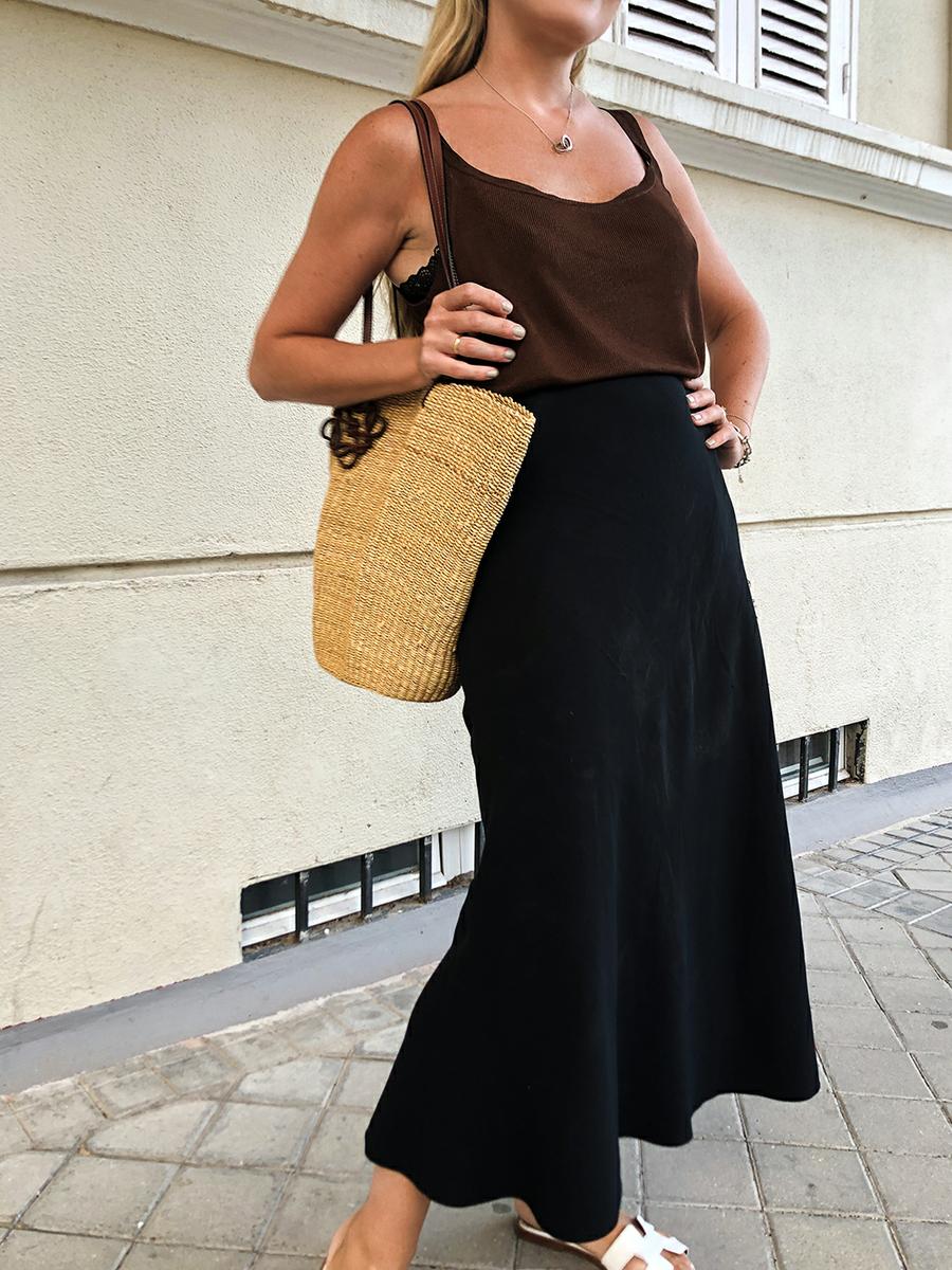 Trini | The Row skirt MaxMara top