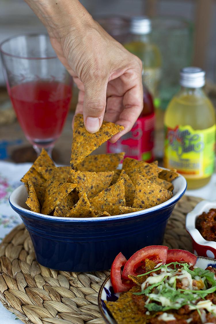 Nachos Doritos Saludables mi receta estrella en casa