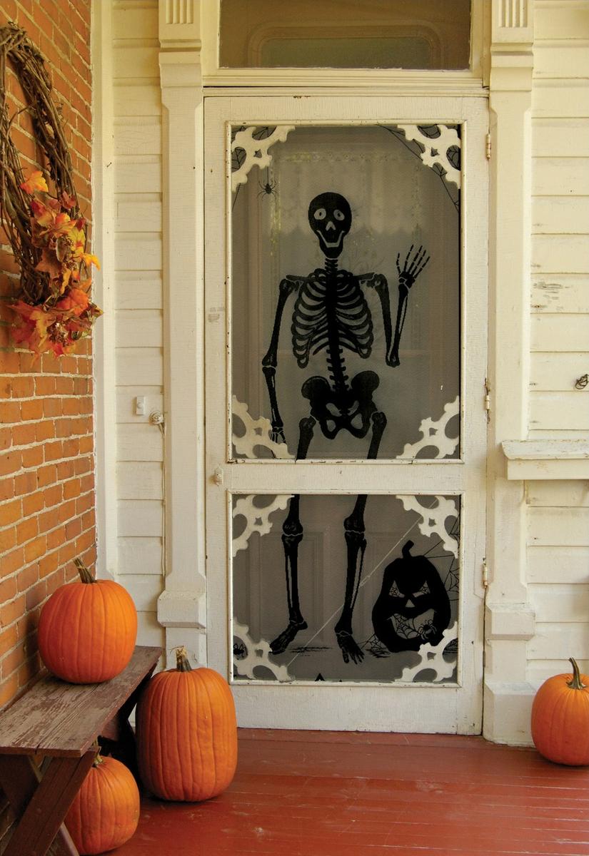 esqueleto en puertas