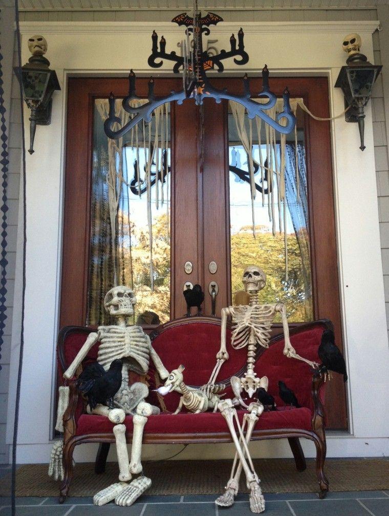 ventanas decoradas con halloween