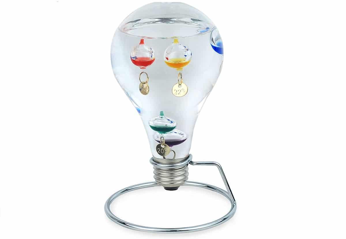 termometro galileo forma cilindrica