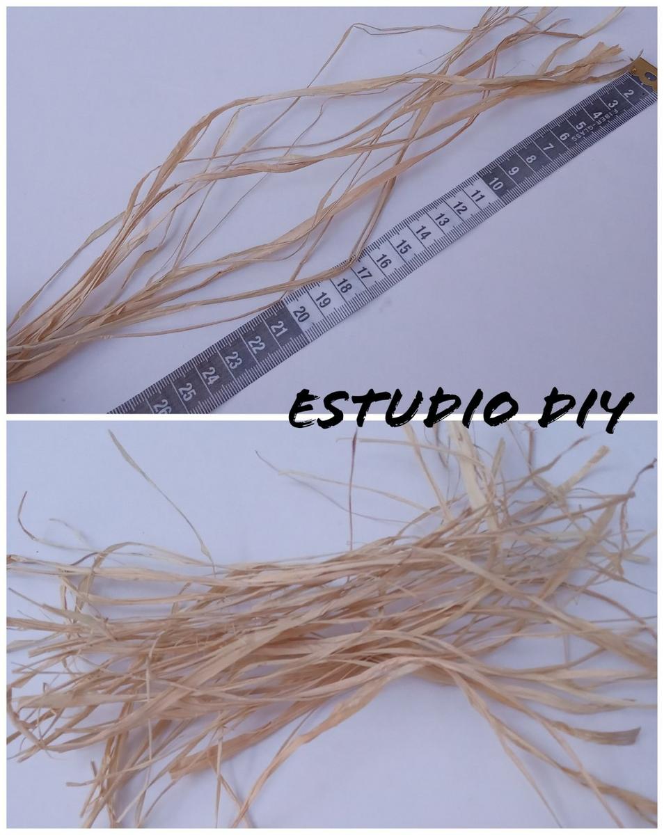 diy rueda con palitos de madera y rafia