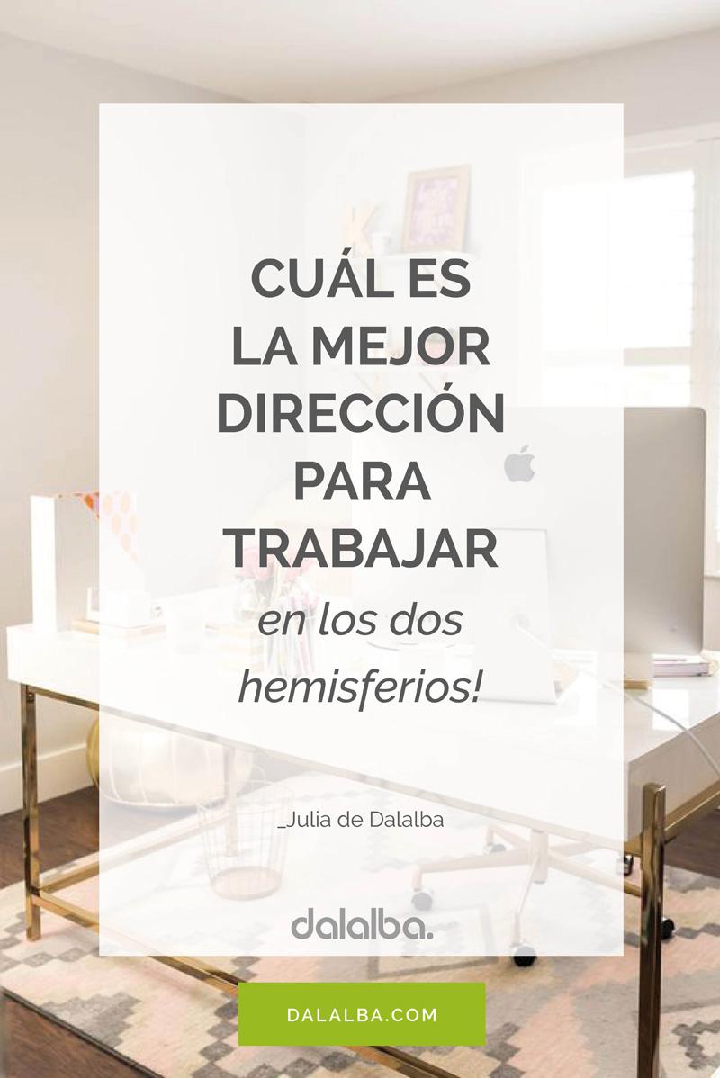 mejor direccion para trabajar