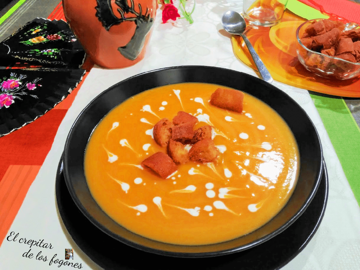 puré de calabaza